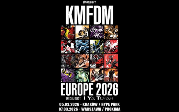 KMFDM + I YA TOYAH – koncert przeniesiony KMFDM + I YA TOYAH – koncert przeniesiony